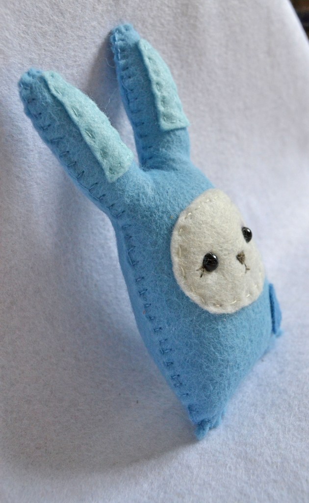 bunny 3 blue
