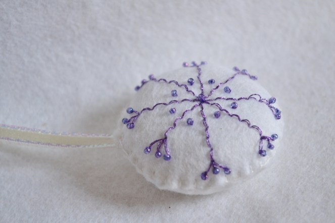 snowflake christmas decoration