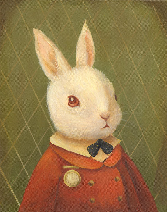 the white rabbit