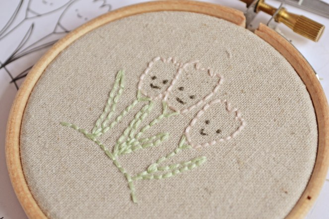 Spring stitching