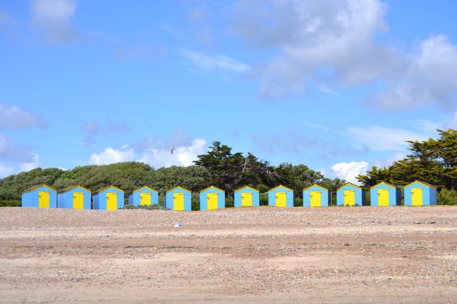 beach huts