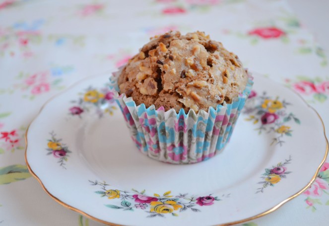 hazlenut praline muffin