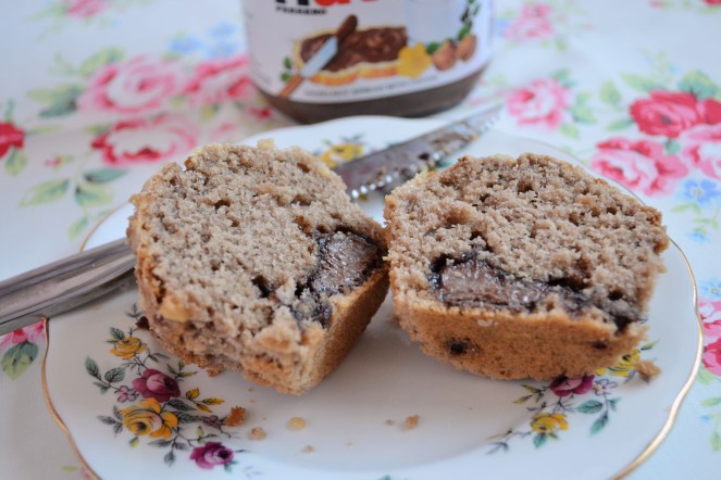 Hazelnut Praline Muffins