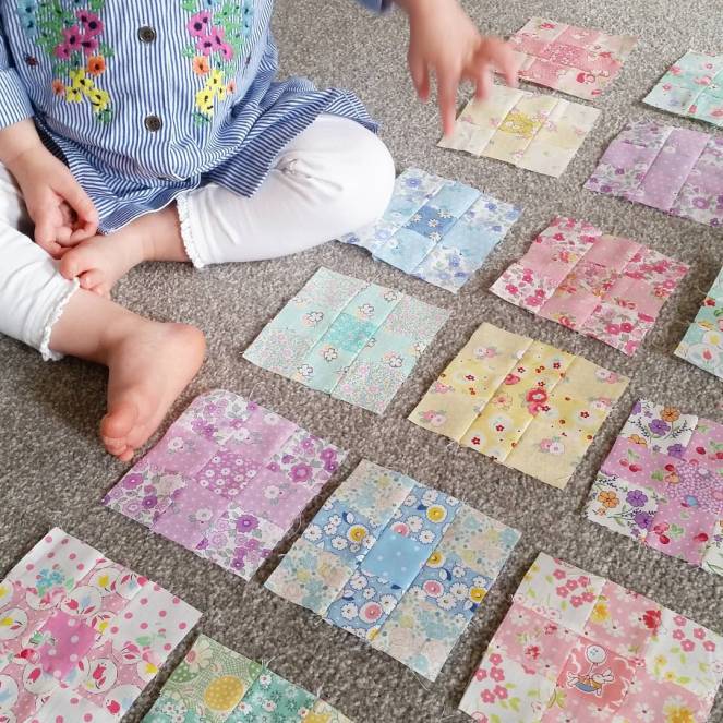 Quilt petite - A little quilt for Mabel