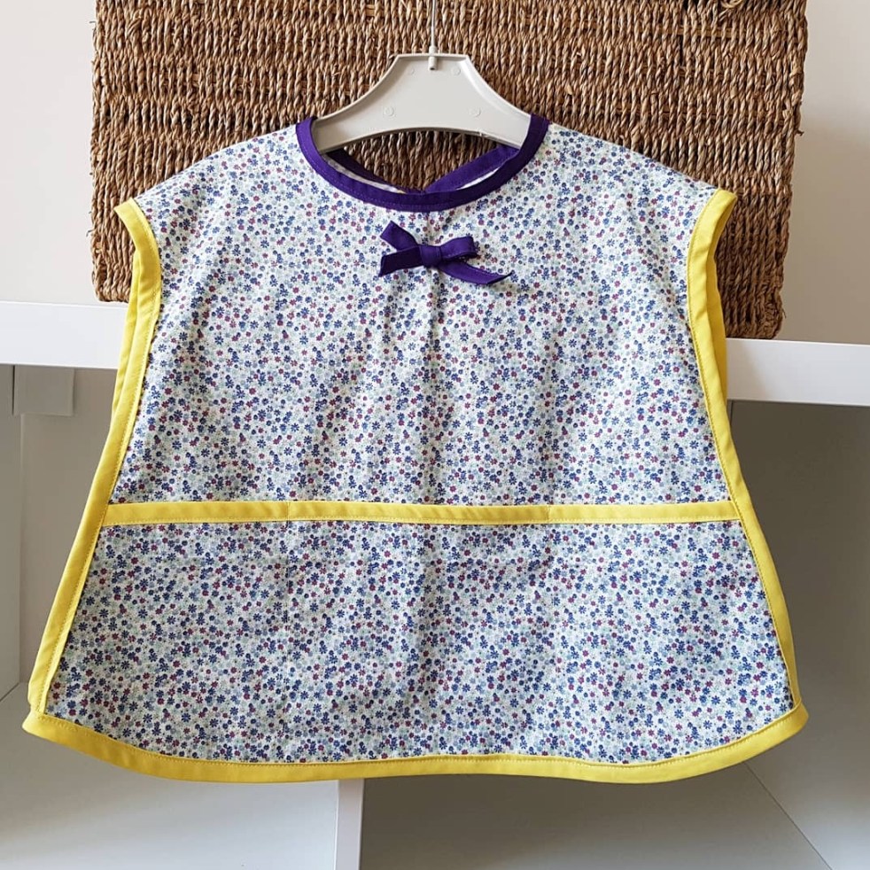 Tiny Floral Toddler Apron