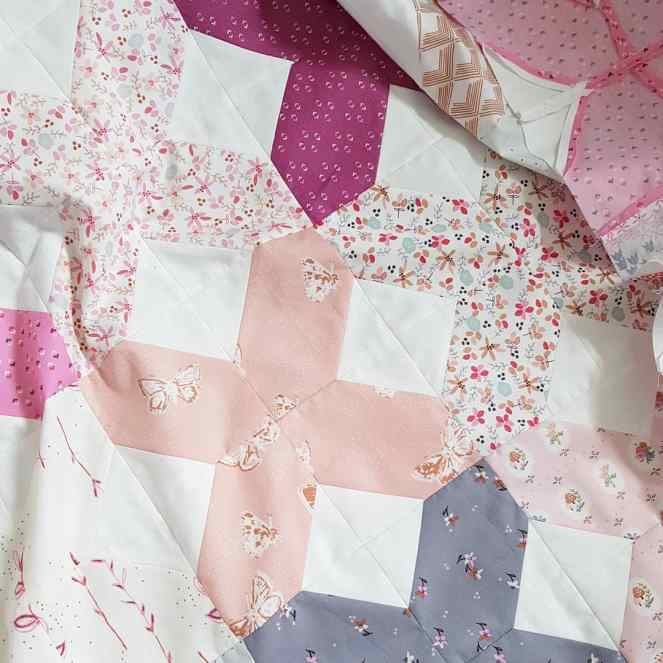dollhouse quilt top