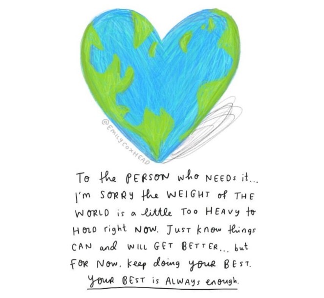 Emily Coxhead - To the person who needs it...