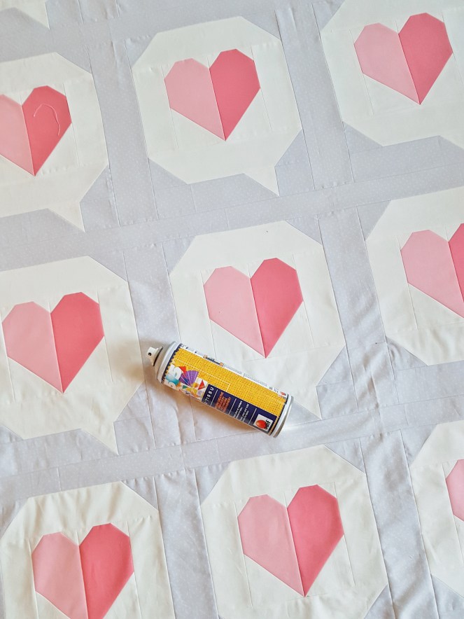 I heart you quilt top.... how do you quilt yours?