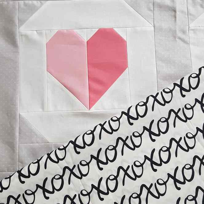 I heart you quilt
