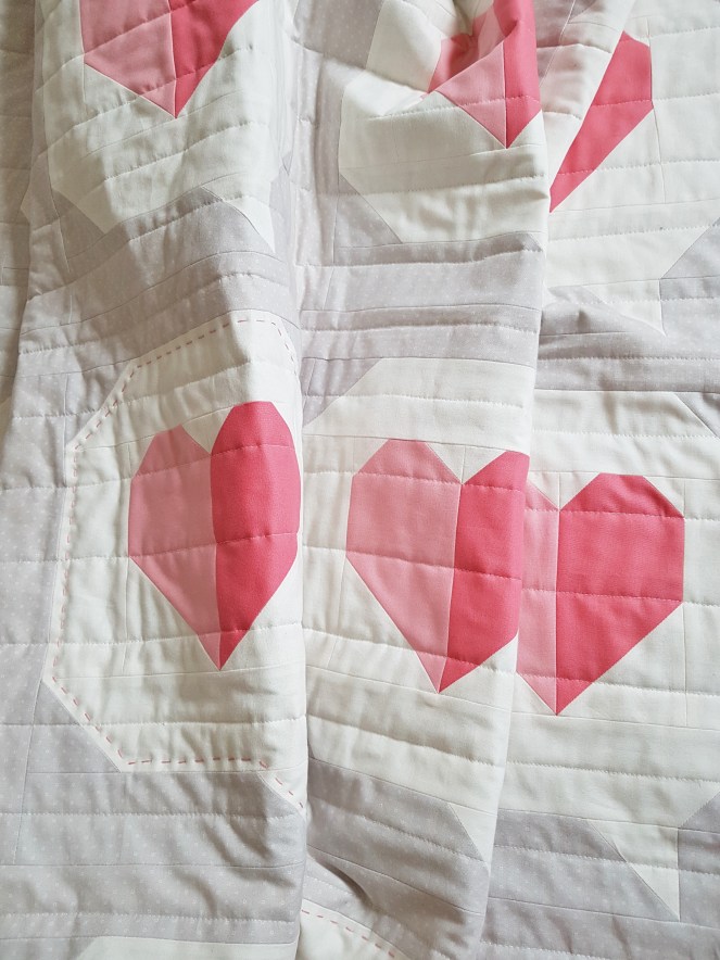 I heart you quilt