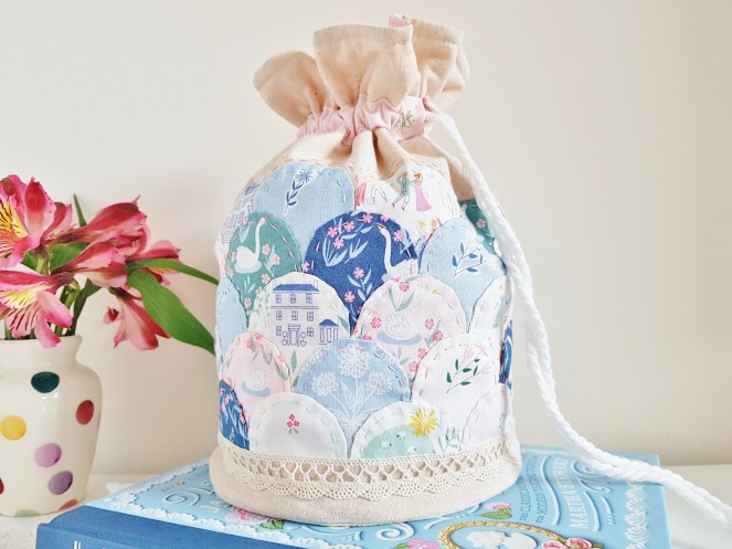Pemberley Fabric Clamshell Dilly Bag - Riley Blake Designs
