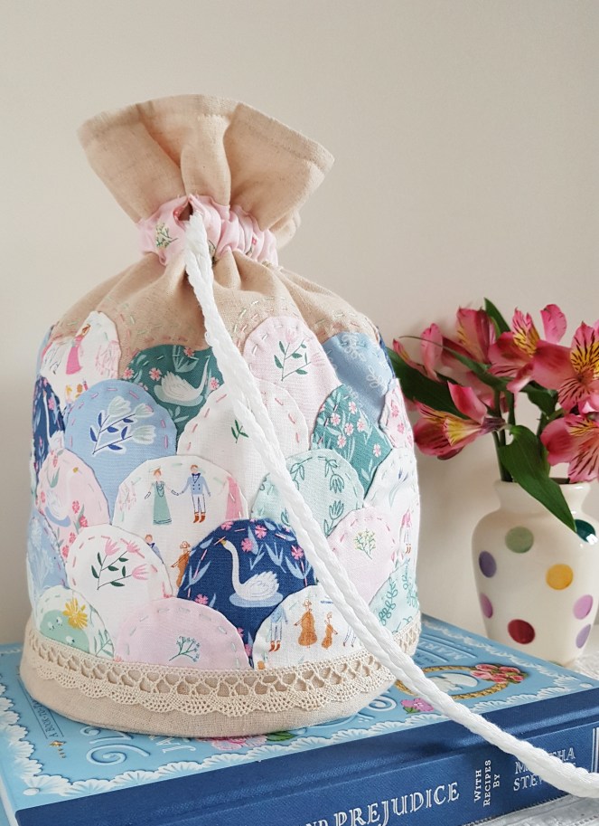 Pemberley Fabric Clamshell Dilly Bag - Riley Blake Designs