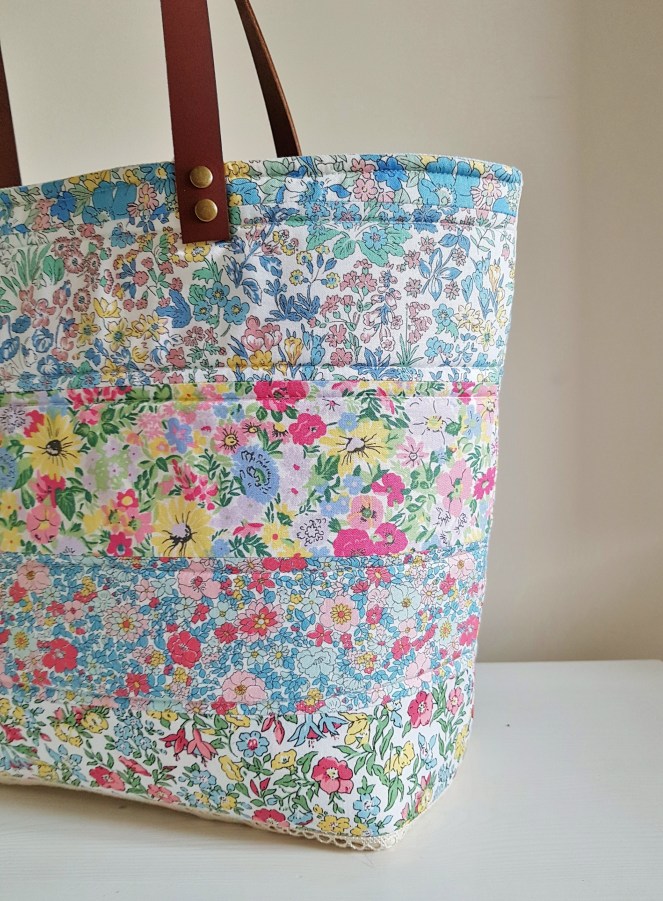 Liberty Flower Show Spring - Clamshell Tote