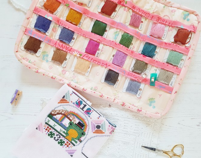 Embroidery floss case