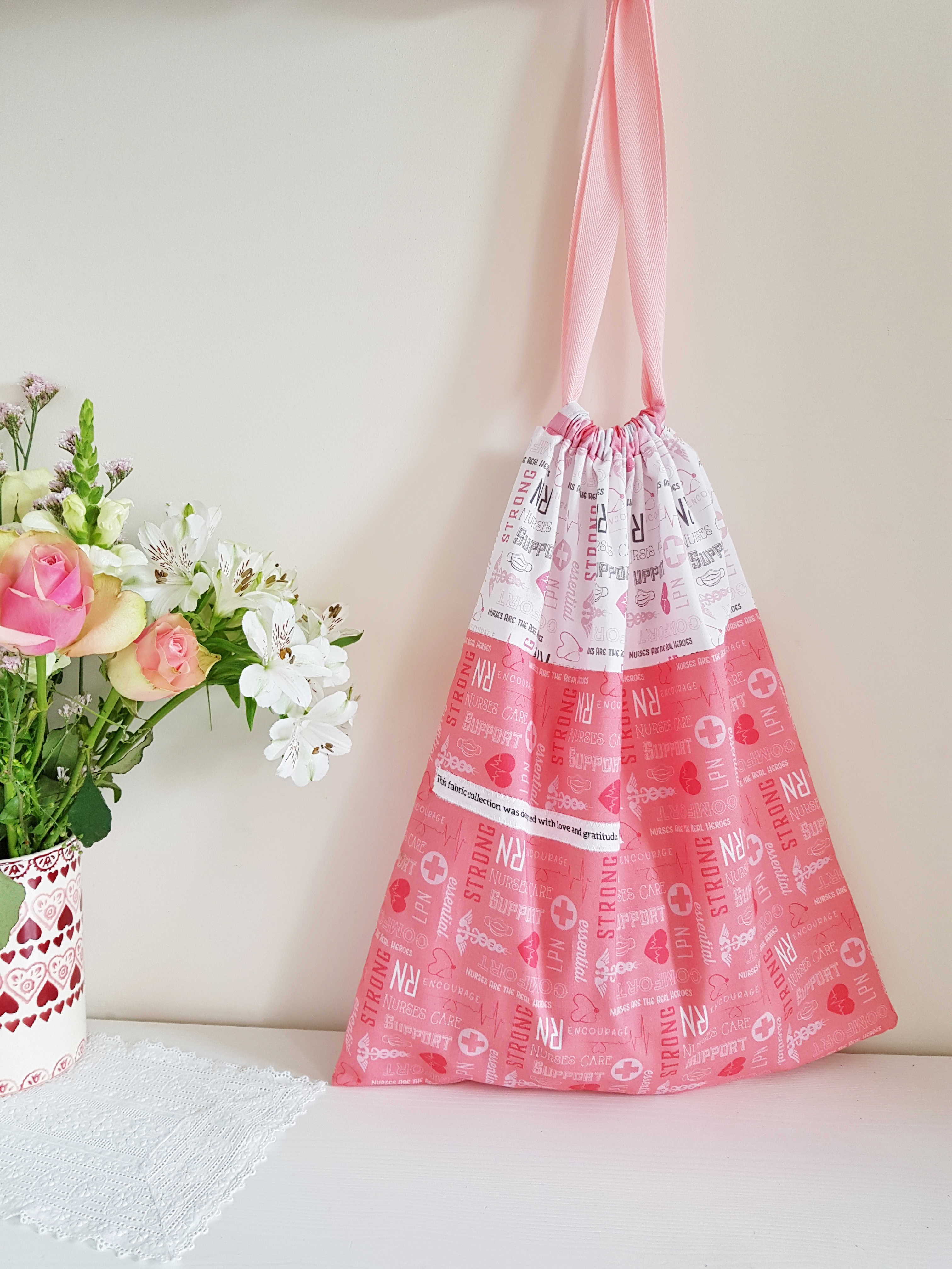 Scrub Bag - RBD Nobody Fights Alone