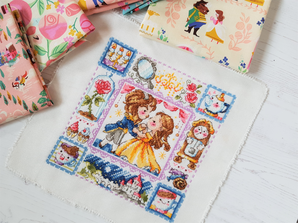 Beauty and the Beast Cross Stitch