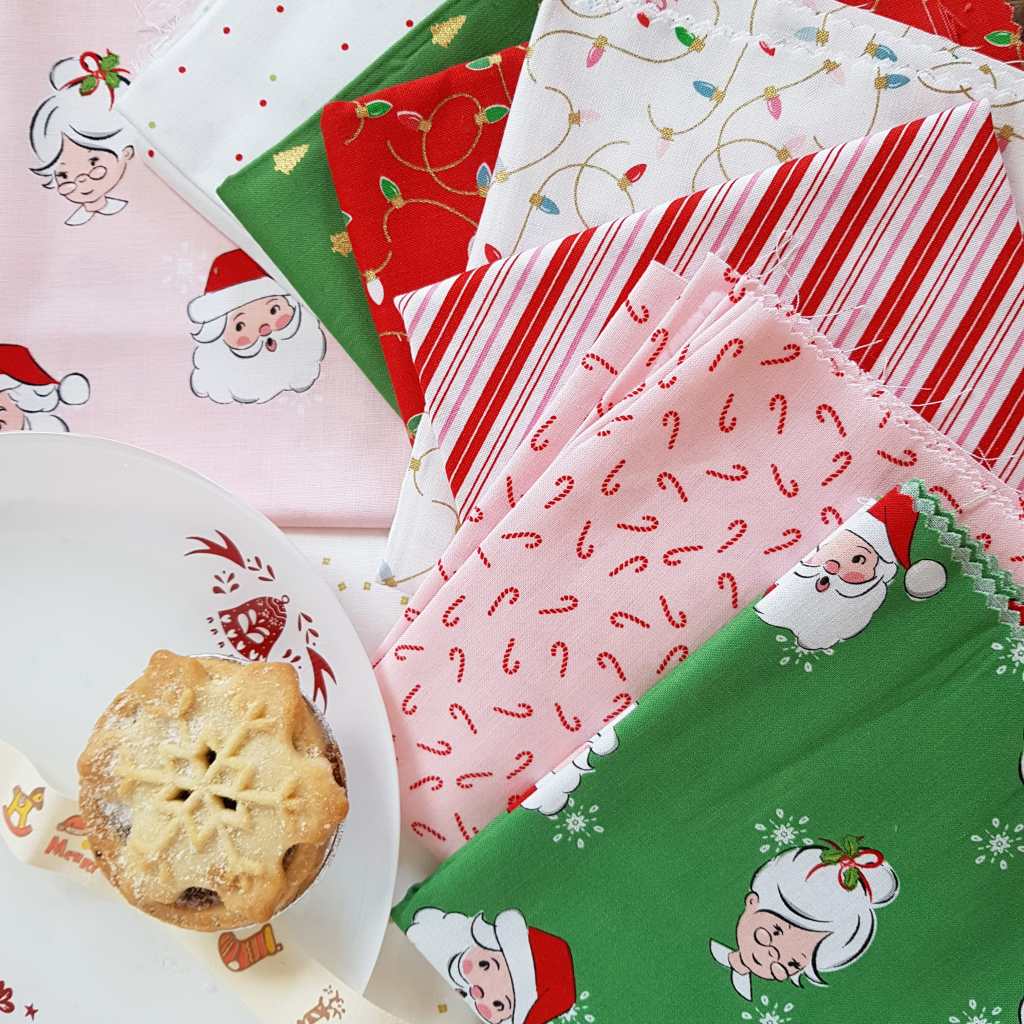 Santa Claus Lane Fabric