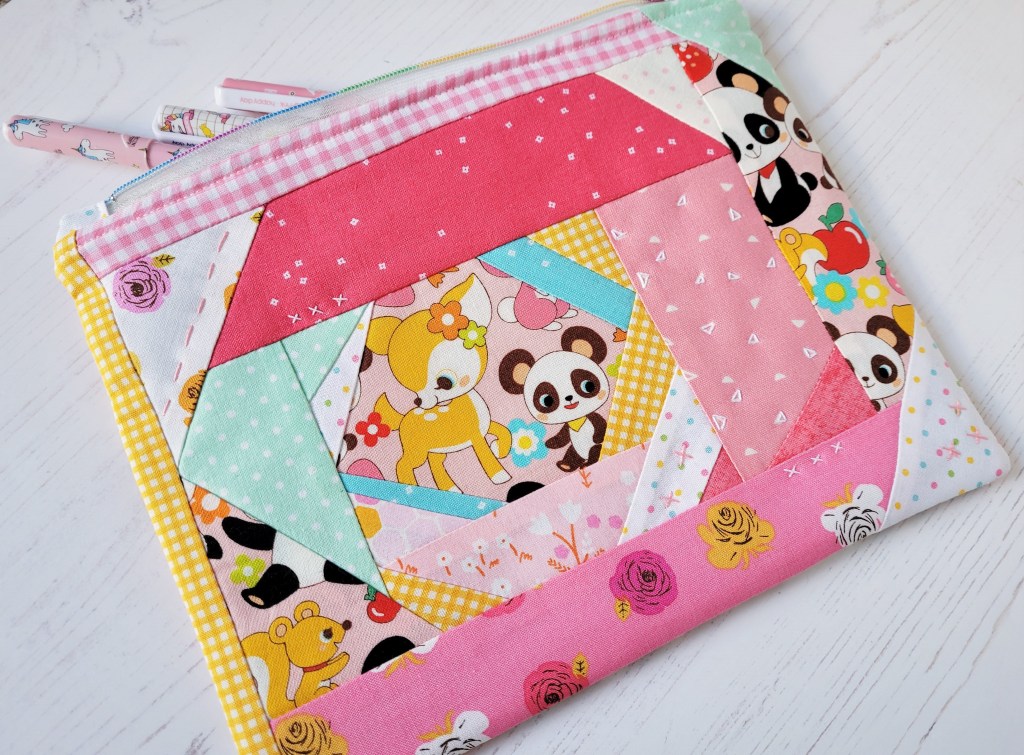 Improv pouch - pattern parade - week 3