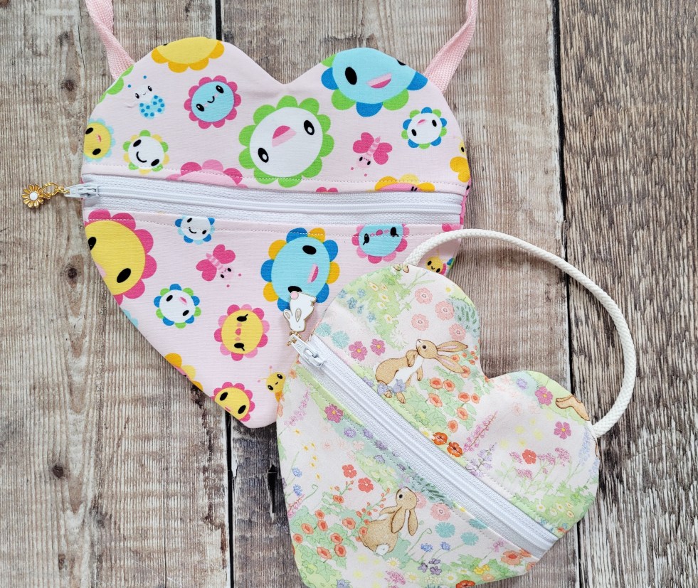 Pattern Parade - week 4 - I heart you bag